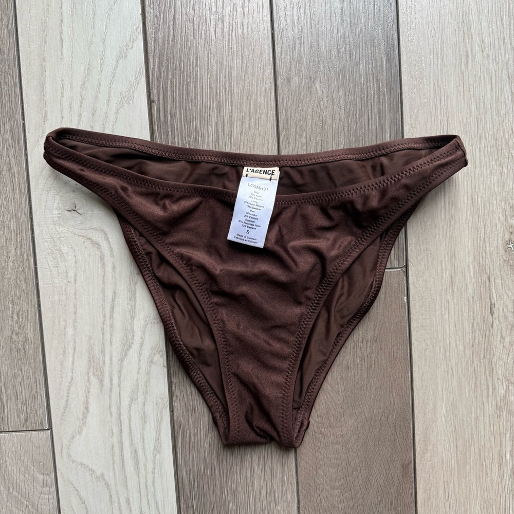 L'AGENCE Elegant Dark Bikini - Picture 3 of 6